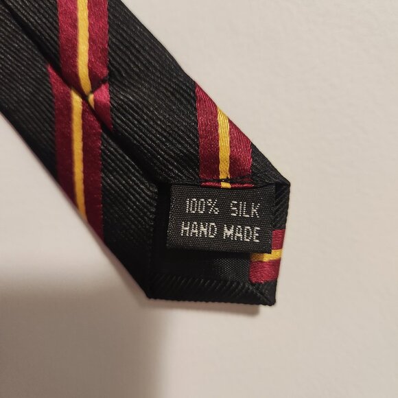 NWT - Men’s NFL Kansas City Chiefs Official Neck Tie - 100% Silk 🏈🖤 - Picture 4 of 5